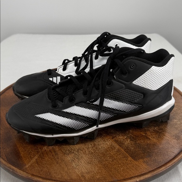 Adidas Shoes Mens 8.5 AdiZero Impact Molded Dugout High Top Cleats Baseball - Picture 1 of 11